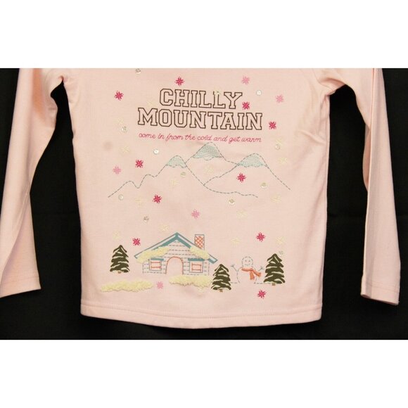 2006 Gymboree Park City Luxe Pink Chilly Mountain Shirt sz 6 NWT Embroidery Cute - Picture 3 of 6